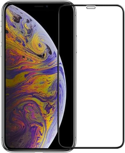 Protector de Pantalla Para Apple iPhone 12 Pro Max 5G, Premium Full Glue 3D Cristal Templado Transparente 9H Anti Arañazos de Cobertura Completa Anti Golpes Vidrio PT5D