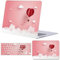 FFBOFFC Coque Compatible avec MacBook Air 13 Pouces 2017 2016 2015 2014 2013 2012 2011 2010 Modèle A1466 A1369, Plastique Case Rigide Housse Étui & Protection Clavier, Nuages Roses