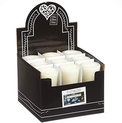 18 Votivkerzen Duftkerzen Kerze Stumpe Bratapfel Vanille Zimt Rose Tea Fresh Linen (Fresh Linen)