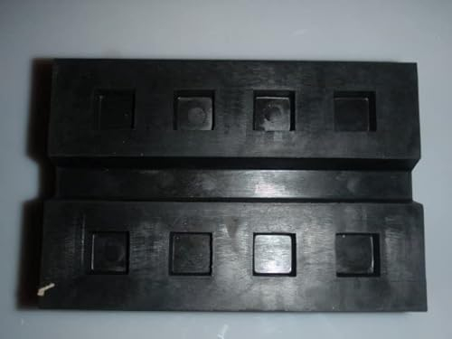 RP-TOOLS Gummiauflage Gummiklotz Gummiblock 02 für Hebebühnen 180 x 120 x 80 mm 1 Stk.