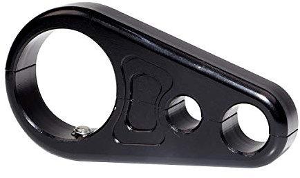 Bid4ze 1 25mm Nero Telaio Manubrio Frizione Cavo Freno Morsetto Kit Per Harley