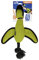 Nerf Dog Große Ente aus Nylon, interaktives Design, Grün