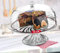 Merwy Cake Stand with Dome Clear like Dome, Containers Plastic Large, Plastic Cake Box with Lid Cake Storage, Cake and Cupcake Holder, Food Holder BPA-Free (With Stand, Clear)
