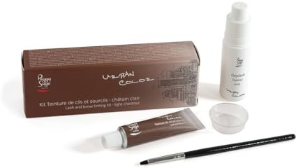 PEGGY SAGE Urban Color - Tinte para cejas, cejas, maquillaje castaño claro