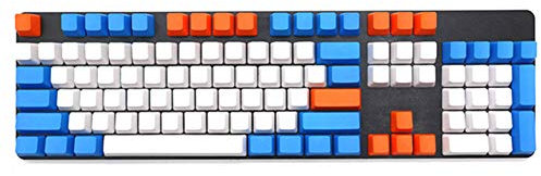 Keycaps, 104 Keys PBT Keycap schwarz Eingraviert für FILCO/Tastatur Keys Mechanische Tastatur Ikbc Tastenkappen
