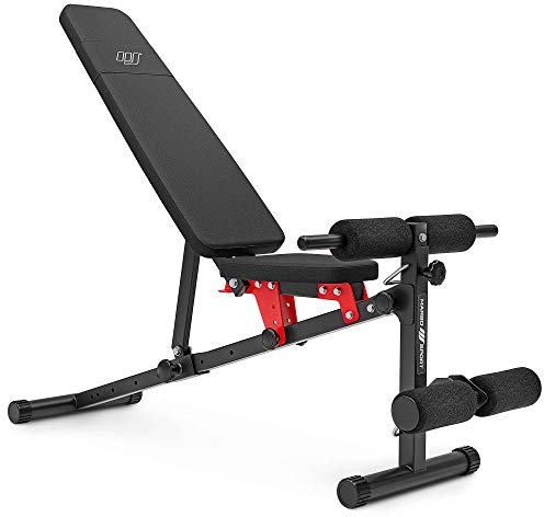Marbo Sport verstellbare multifunktionale Trainingsbank Beincurler MH-L111 2.0 | Made in EU