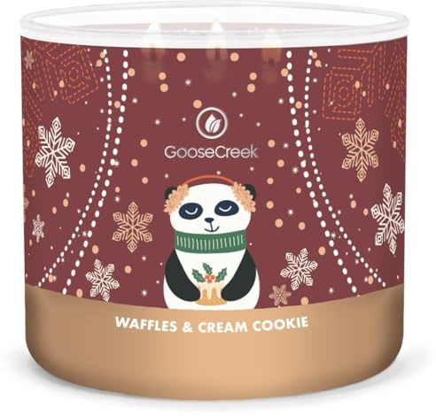 Goose Creek Candle® Waffles & Cream Cookie 3-Docht-Kerze 411g