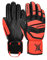 Worldcup Warrior DH extra warme Skihandschuhe Rennhandschuhe mit kurzem Abschluss und Klettverschluss Winddichte