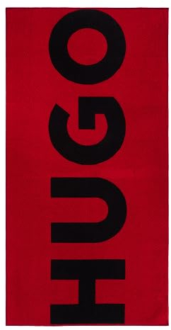 HUGO Damen Red Label_beachtowel BEACH SARONG, Open Pink693, Einheitsgröße EU