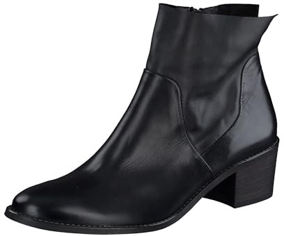 Paul Green Damen Stiefelette, Frauen Ankle Boots,Kurzstiefel,uebergangsschuhe,uebergangsstiefel,knöchelhoch,Stiefel,Schwarz (SCHWARZ),38 EU / 5 UK