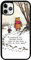 Fun Cases Sometimes The Smallest Things - Winnie Black Flexible Rubber Sides Clip-On Phone Case - iPhone 13 Pro Compatible