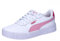 PUMA Carina 2.0 Jr, Sneaker, White Pink Lilac White, 35.5 EU