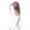 Real Damage Akari Gray Brown Gradient Explosion Ponytail Cosplay Wig