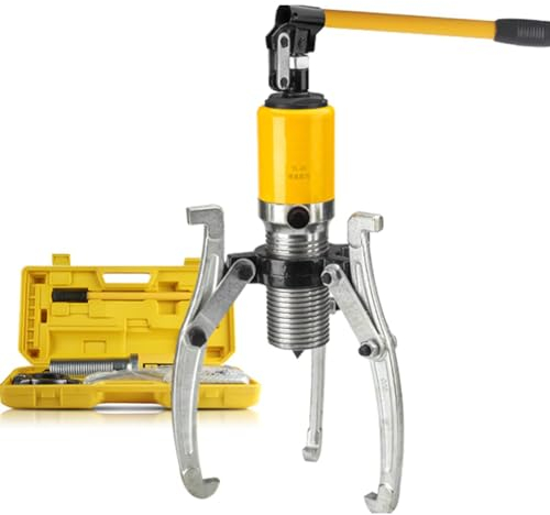 Kit estrattore idraulico industriale 5T-30T - Separatore idraulico resistente con 2/3 ganasce - Mozzi di trazione, flange, ingranaggi, cuscinetti - verticale e orizzontale - efficiente e durevole