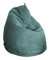 chilly pilley® Sitzsack aus Cord mit EPS-Füllung - Sitzkissen, Gamingkissen, viele Farben, 85x125 Türkis