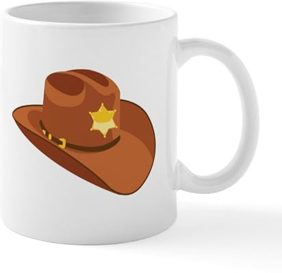 CafePress Cowboy Hat Mugs 11 oz (325 ml) Ceramic Coffee Mug