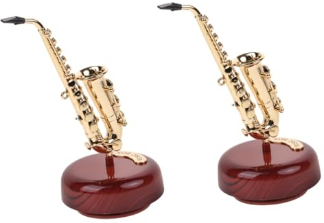 ABOOFAN 2 Stück Box Box Grammophon Spieluhr Schreibtischdekoration Geburtstagsgeschenk Mittelstücke Für Tisch Home Tischdekoration
