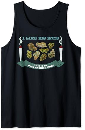 Cannabis Joint Hanfsamen Weed 420 Hanf Gras Tank Top