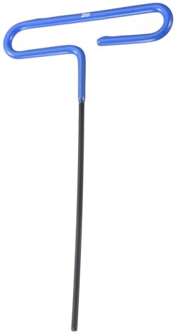 sourcing map T Handle Hex Key Wrench 3mm Metric Long T-Key Hexagon Wrenches Spanner Repair Tool with Cushion Grip