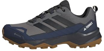 adidas Men's Terrex Skychaser AX5 Gore-TEX Hiking Shoes, Grey Four/Carbon/Shadow Navy, 6 UK