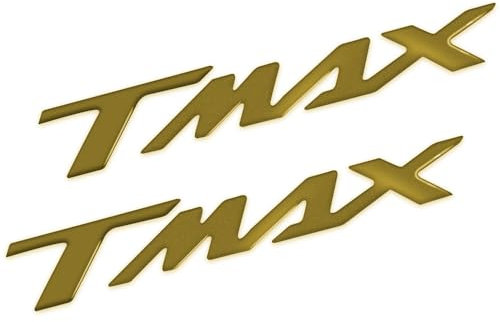 YuanXuanNa TMAX 2001-2019 Moto Adesivi Decorativi 3D Oro Resina Epossidica Strisce laterali Logo Embiem Racing Fairing Decal