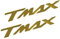 YuanXuanNa TMAX 2001-2019 Moto Adesivi Decorativi 3D Oro Resina Epossidica Strisce laterali Logo Embiem Racing Fairing Decal