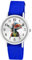 Brecjon Kinder Armbanduhr Dino Jungen Jungenuhr Kids Dinosaurier Leuchtzeiger 5ATM Wasserdicht Wechsel Armband Royalblau 5309