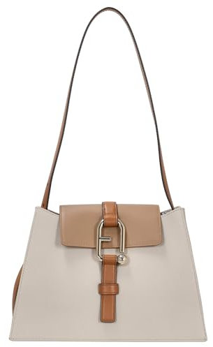 Furla Nuvola S - Schultertasche 27 cm vaniglia+deserto+brandy