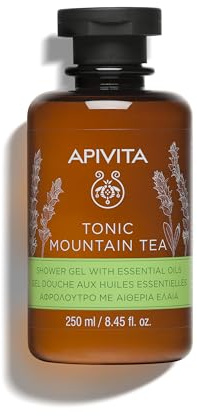 Apivita Mountain Tea Doccia Energizzante Gel mit Montagna-Tee, 250 ml