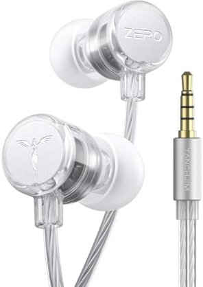 TANCHJIM Zero Ultima In-Ear-Kopfhörer, hohe Klangqualität, kabelgebunden, HiFi, rundes Loch, Universal-Kopfhörer, Gaming-IEM-Ohrhörer (3,5 mm mit Mikrofon)