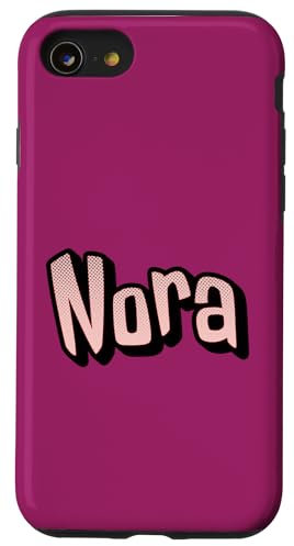 Nora. Personalized name label, Personal name Case for iPhone SE (2020) / 7 / 8