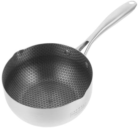 Olla de Acero Inoxidable para Horno con Tapa, sartén para Hornear, Olla sin Tapa, hervidor de Cocina, sartén Wok Ninja, Olla para cocinar con Tapa, Plancha, Olla Caliente, freidora