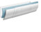 GLFLOW El deflector de flujo de ventilación de aire acondicionado mejora la distribución del aire con filtros de dirección ajustable para unidad de pared de CA (filtro de anión-S)