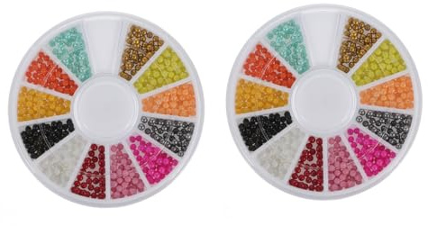 VALICLUD Manicure Caviar Beads Multi Functional Nail Beads for Nail Art for Decal Charms for Use