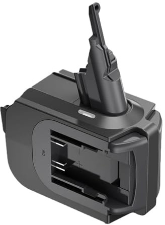 Adaptateur De Batterie 2 En 1, Compatible Avec Les Batteries DW, 18/20V Converties, Compatible Avec Les Aspirateurs Dyson, Série V7 V8