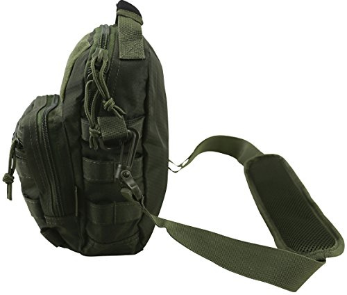 Kombat UK hex-tac Explorer Schultertasche Einheitsgröße olivgrün