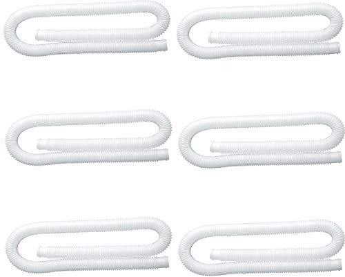 Intex Ersatzschlauch für Poolpumpe, 3,2 cm Durchmesser, 150 cm lang, 6 Stück