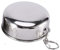 Tasse pliable - S/M/L Tasse pliante de voyage en acier inoxydable Porte-clés de camp rétractable télescopique pliable(M)