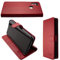 caseroxx Bookstyle Handytasche für Gigaset GS4 / GS4 Senior in rot – Klapphülle aus Kunstleder mit Kreditkartenfächern, Magnetverschluss, Standfunktion & Rundumschutz für Display und Gehäuse