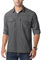MAGCOMSEN Mens Work Shirts Long Sleeve Button Down Autumn Lightweight Shirts for Men UV Protection Walking Tops Outdoor Travel Shirts Mens Office Casual Shirts Dark Grey
