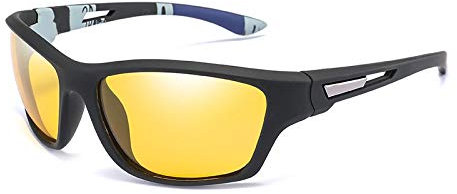 Sunglasses Modische Sonnenbrille Herren Angeln Polarisierte Sonnenbrille Herren Outdoor Fahrschatten Sonnenbrille Uv-Sch