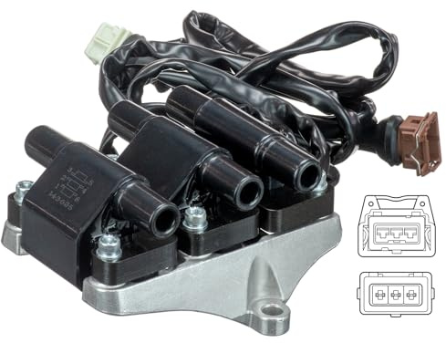 DELPHI GN10695-12B1 Zündspule 12V Kompatibel mit AUDI A4 Limousine 8D2, B5 078905101C GN10695