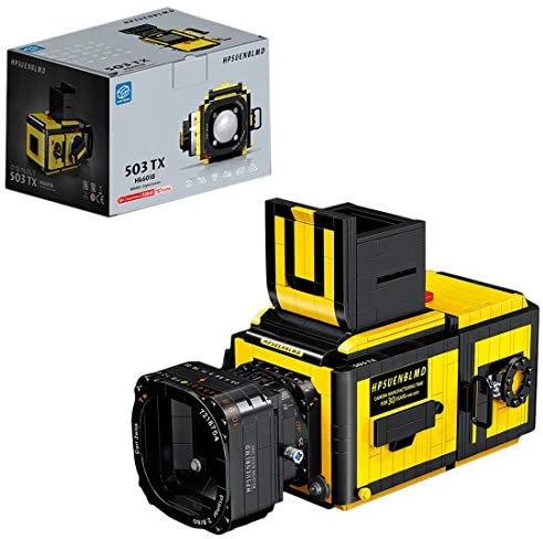APRILA Technic Retro Digital Camera Building Kit, SLR Camera Building Set, Simulation Camera Construction Toy for Kids Adults, Mini Camera Bricks Educational Kit, Not Compatible with Set Technic