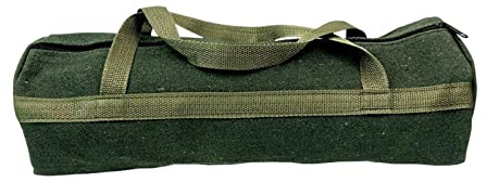 Colcolo Werkzeugtaschen-Organizer aus verdicktem Segeltuch, Hardware-Werkzeug mit Reißverschluss, Aufbewahrungszubehör, Mehrzweckkoffer, Werkzeuge, 50 cm x 15 cm