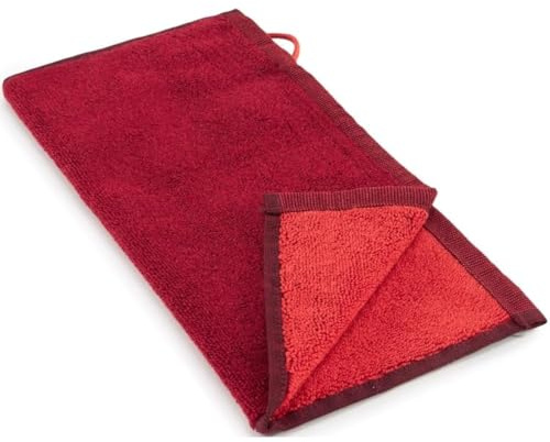 Bassetti New Shades Seiftuch aus 100% Baumwolle in der Farbe Bordeaux 63, Maße: 30x30 cm - 9327877