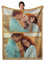 Personalisierte Decke, Fotodecke mit Eigenem Foto, Personalisiert Decke mit Foto, Kuscheldecke mit Foto, Decke Selbst Gestalten Foto, Personalisierte Geschenke fur Freundin, Mama, Papa(2 Fotos)