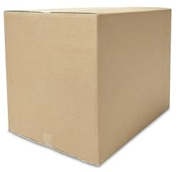 eurokraft | basic | Wellpapp-Faltkarton | Länge > 800 mm | Innenmaße 900 x 600 x 400 mm | VE 5 Stk