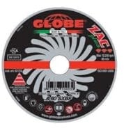Dischi da Taglio (25 Pezzi) Professionali Globe 115 mm per Ferro Metallo Acciaio INOX, per Smerigliatrice 115 X 1,6 X 22,23MM - 13300G/min - Made in Italy