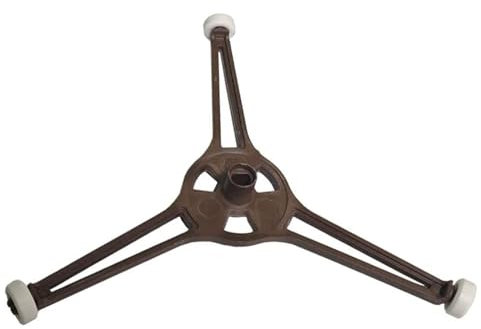 Soporte de bandeja de vidrio para microondas, rodillo giratorio de triple brazo, anillo giratorio para horno microondas