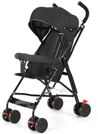 OHMG Kinderbuggy, Klein Zusammenklappbar Kinderwagen,Rücken und Fußstützenverstellung,Hinterradbremse,5-Punkt-Gurt,Einfaches Ein-Hand-Falten,Baby Reisebuggy